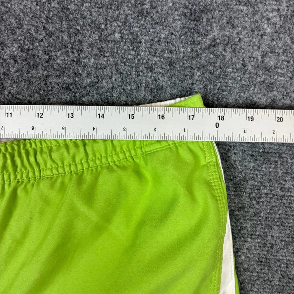 Gap Mens Lime Green Cargo Swim Trunks Board Shorts Mesh Lined Size Large Striped